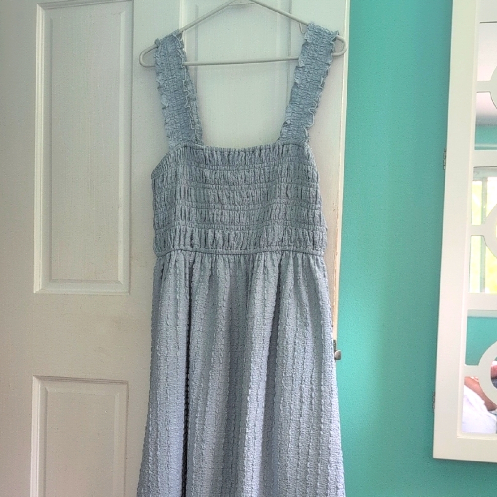 Mia & Tess Charming Blue Woman's Dress
